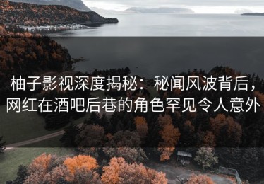 柚子影视深度揭秘：秘闻风波背后，网红在酒吧后巷的角色罕见令人意外